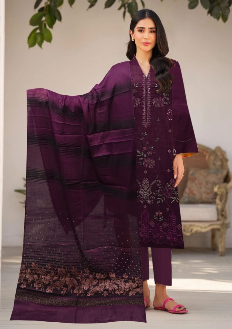 Bana Dora Lawn Jacquard fancy Duppata