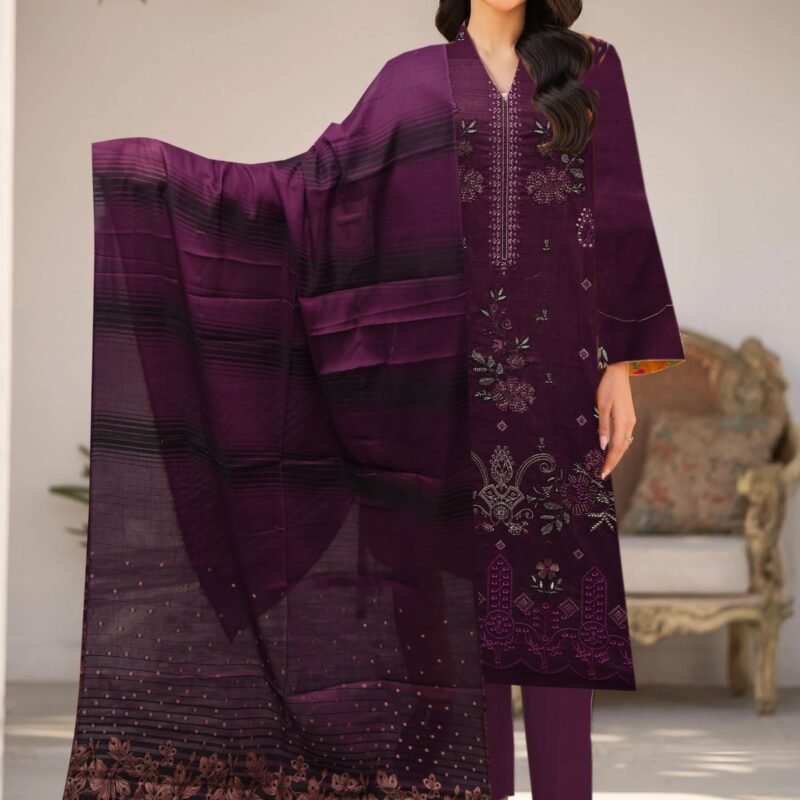 Bana Dora Lawn Jacquard fancy Duppata