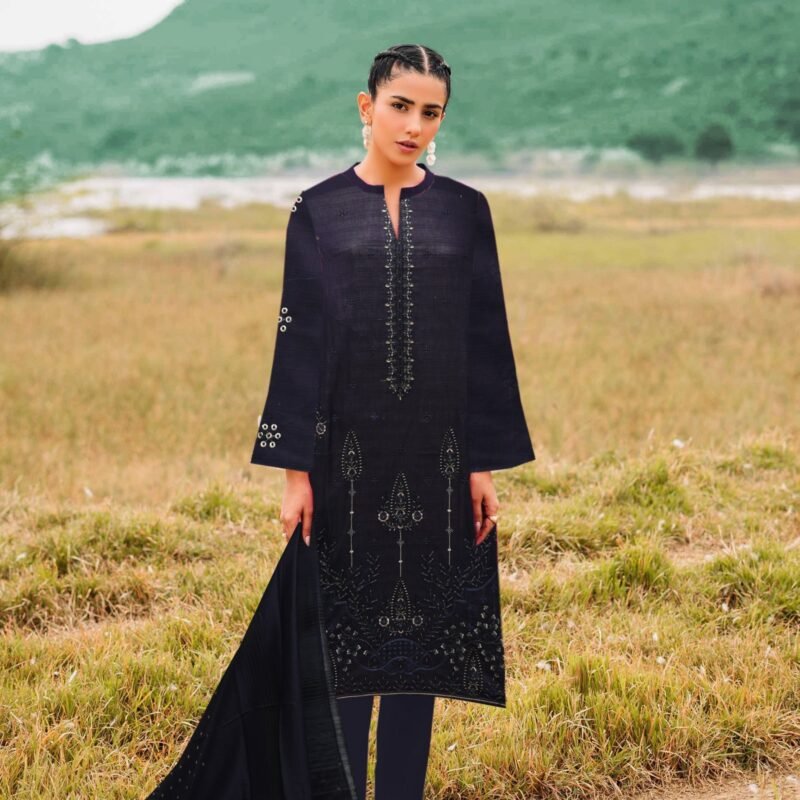 Bana Dora Lawn Jacquard fancy Dupatta