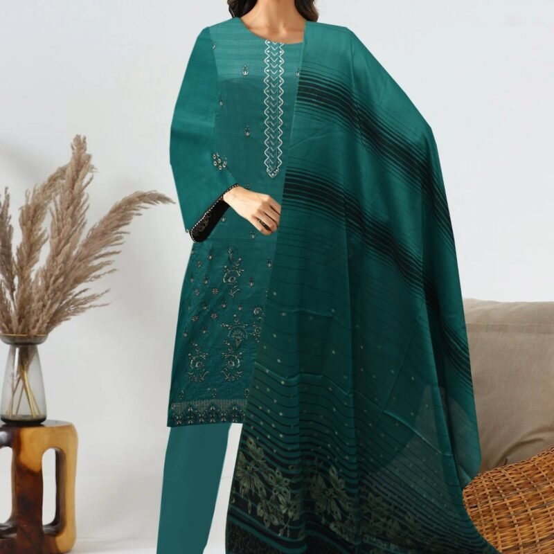 Bana Dora Lawn Jacquard fancy Dupatta